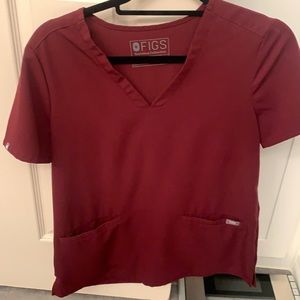 Figs Casma 3 pocket scrub top